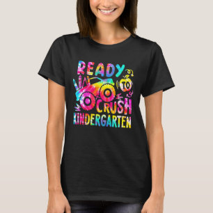 Kids I'm Ready To Crush Kindergarten Monster Truck T-Shirt