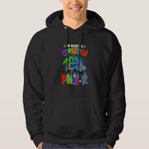 Kids I'm Ready To Crush Pre K Dinosaur Monster Tru Hoodie