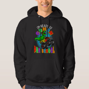 Kids I'm Ready To Crush Preschool Dinosaur Monster Hoodie