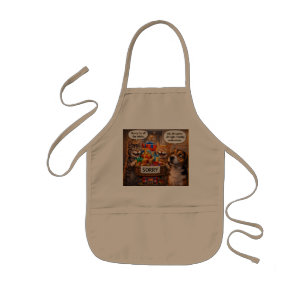 kids I'm sorry, apron apology gift for cooks and c