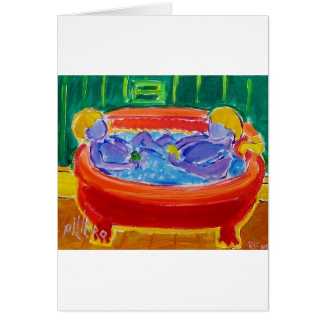 Kids in Bath (Front)