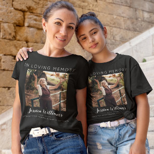 Kids In Loving Memory 5 Photo Collage Memorial T-Shirt