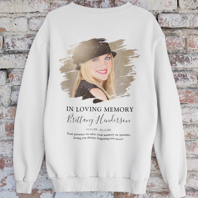 Kids In Loving Memory | Photo Memorial Sweatshirt (Creator Uploaded)