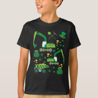 Kids Irish Construction Truck Toddler Boys St Patr