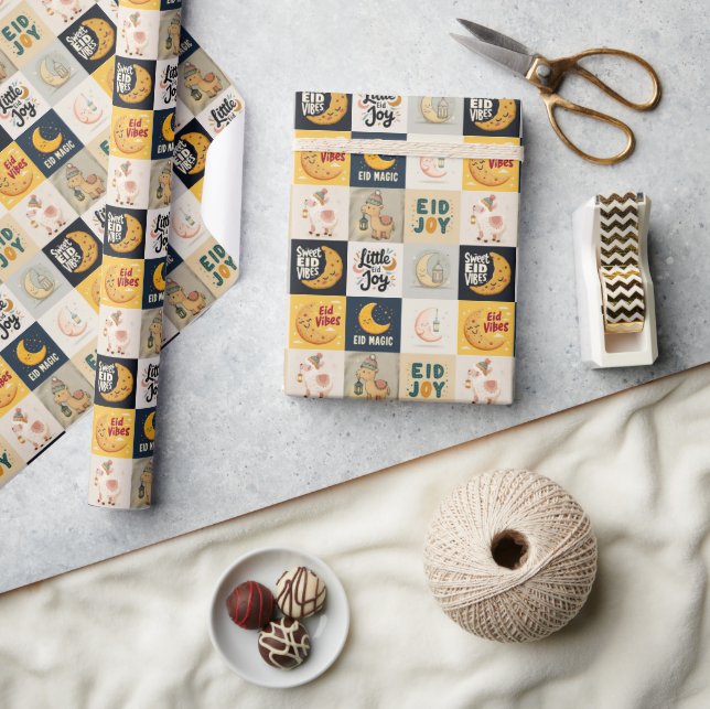 Kids Islamic Eid Wrapping Paper | Eid Gift Wrap (Crafts)