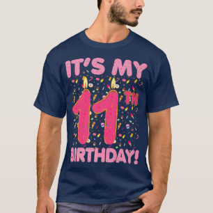 Kids It`s my 11th Birthday Candy Bonbons 11 Years T-Shirt