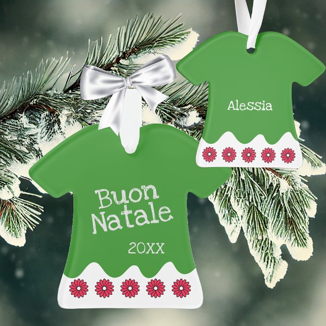 Kids Italian Christmas  Ornament (Creator Uploaded)