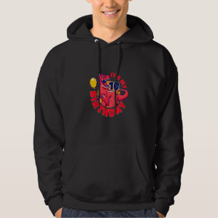 Kids It's My 10th Birthday Happy 10 Year Rex Dinos Hoodie