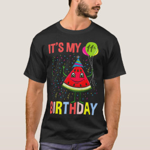 Kids Its My 11th Birthday Watermelon T-Shirt