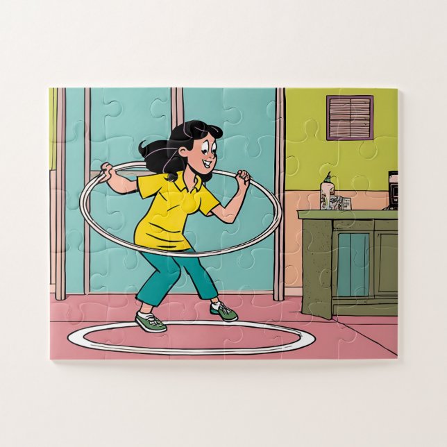 Kid's Jigsaw Puzzle with Gift Box (Horizontal)