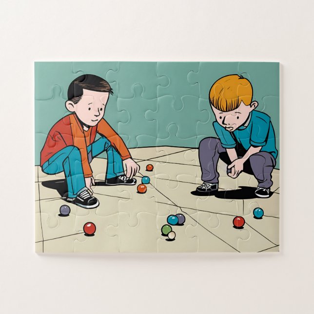 Kid's Jigsaw Puzzle with Gift Box (Horizontal)