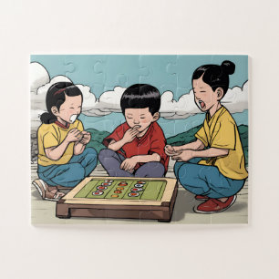 Kid's Jigsaw Puzzle with Gift Box