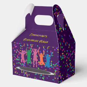 Kids Jump & Play Trampoline Birthday Bash Favour Box