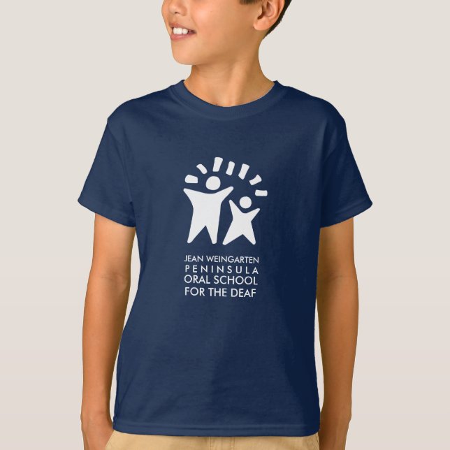 Kids' JWPOSD Navy T Shirt (Front)