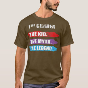Kids Kids 1st Grade Back to School The Kid The Myt T-Shirt