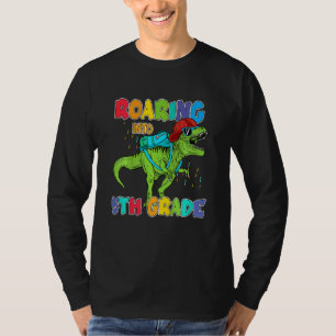 Kids Kids Back To School Dinosaur I'm Ready To Cru T-Shirt