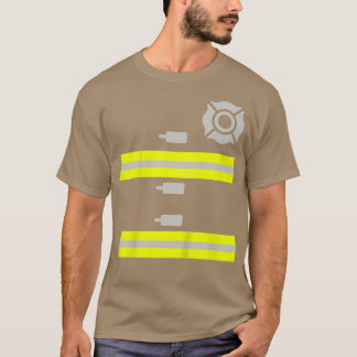 Kids Kids Firefighter Costume Boys & Girls Hallow T-Shirt
