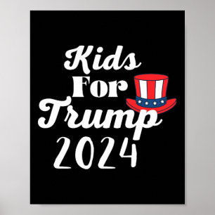 Kids Kids For Trump Election 2024 1 Poster