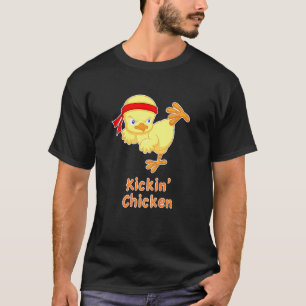 Kids Kids Karate Youth Karate Kickin Chicken T-Shirt