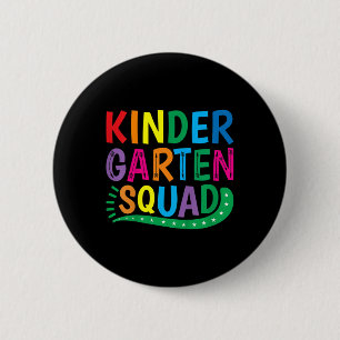 Kids Kids Kindergarten Squad Back To School 6 Cm Round Badge