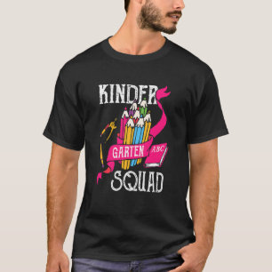 Kids Kinder Garten Abc Squad Back To School T-Shirt