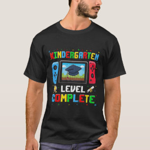 Kids Kindergarten Level Complete Last Day Of Schoo T-Shirt