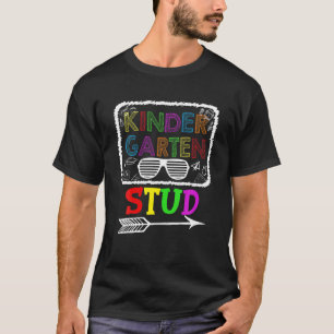 Kids Kindergarten Stud Funny Back To School T-Shirt