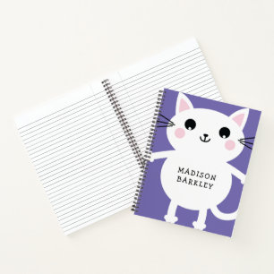 Kids Kitty Cat Cute Notebook
