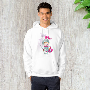 Kids Knight Character with Sword Shield Hoodie