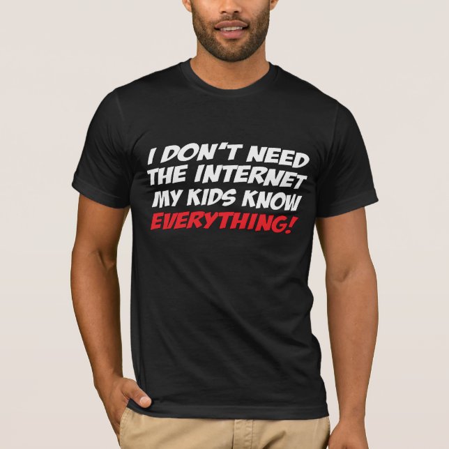KIDS KNOW SHIRT (Front)