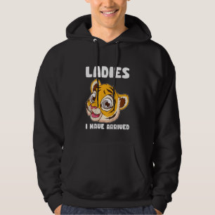 Kids Ladies I have arrived Tiger cute Kids Animal Hoodie