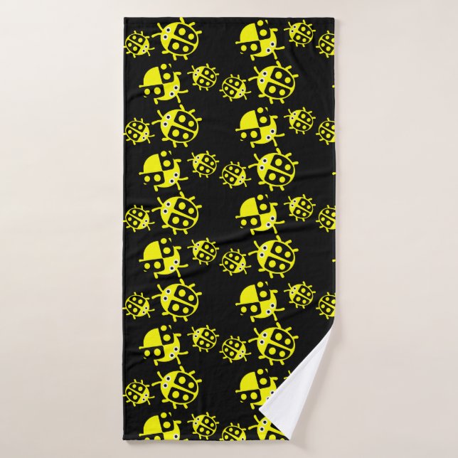 Kids ladybug  bath towel (Bath Towel)