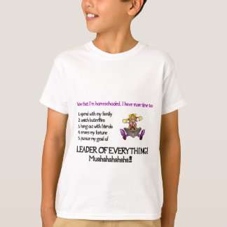 Kids Leader of Everything Light Shirt Design