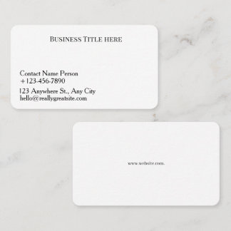 kids leaning centre Business card (editable)