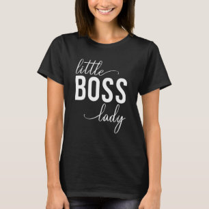 Kids Little Boss Lady Baby Children Toddler Girl T-Shirt