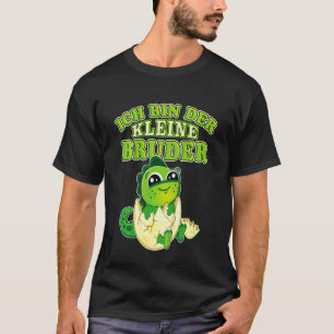 Kids Little Brother  Baby Dinosaur Son Birth Boy D T-Shirt