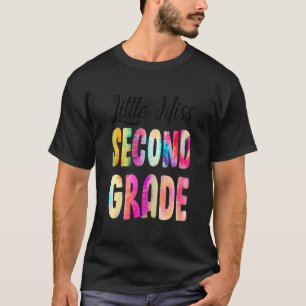 Kids Little Miss Second Grade Girl Back To School T-Shirt