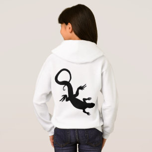 Kid's Lizard Art Jacket Hooded Reptile Hoodies