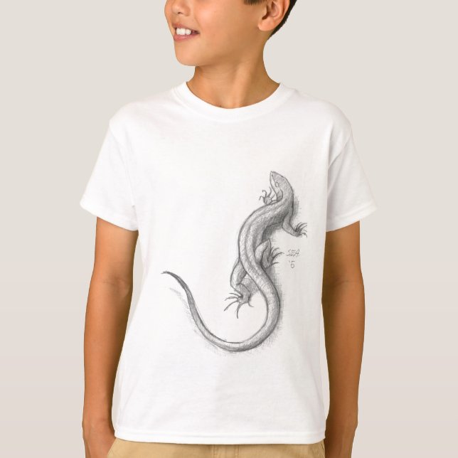 Kids lizard shirt (Front)