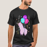 Kids llama 3rd Birthday 3 year old Outfit Toddler T-Shirt<br><div class="desc">Kids llama 3rd Birthday 3 year old Outfit Toddler</div>