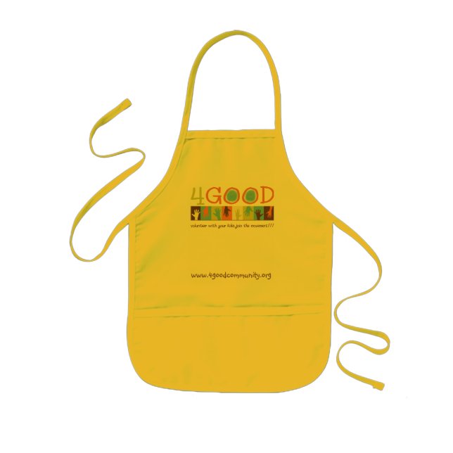 Kids Logo Work Apron (Front)
