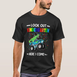 Kids Look Out Kindergarten Here I Come Kindergarte T-Shirt