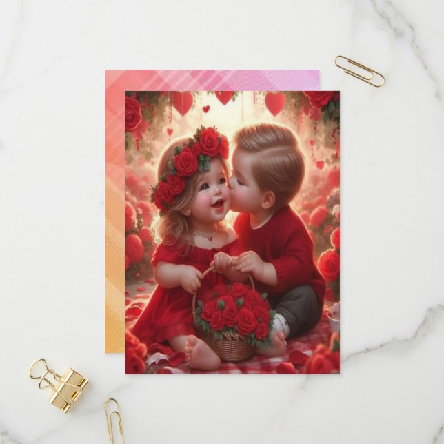 Kids Love Card (Front/Back In Situ)