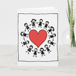 Kids Love Friendship Card