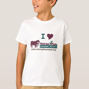 Kids Love Horse Plus Shirt - Kids size