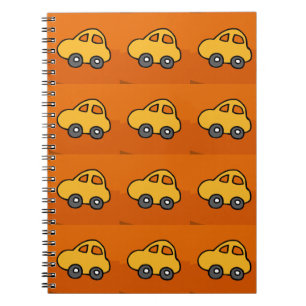 Kids LOVE : Mini Mini Toy Cars Spiral Notebook