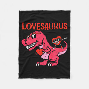 Kids Lovesaurus Dino Trex Dab Heart Toddler Boys V Fleece Blanket