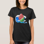 Kids Melon Surfer Shirt Water sports Love surfing<br><div class="desc">Kids Melon Surfer Shirt Water sports Love surfing Surfboard</div>