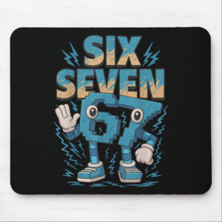 Kids Meme 67 Six Seven 6 7 Italian Brainrot Mouse Pad