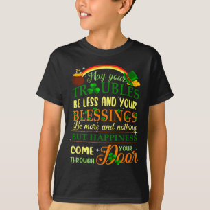 Kids Men Women Irish Blessing St Patrick&# ; s Day T-Shirt